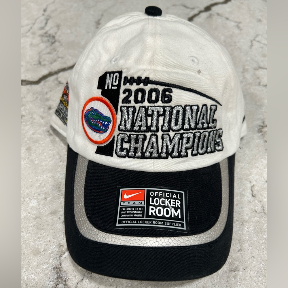 NWT 2006 University of Florida National Champions baseball hat. Bowl game hat